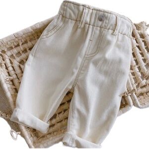 New tan jeans boy girl 13-24 months